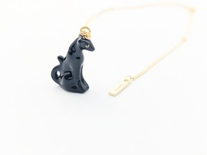 【Nach】　mini Blackpanther necklace