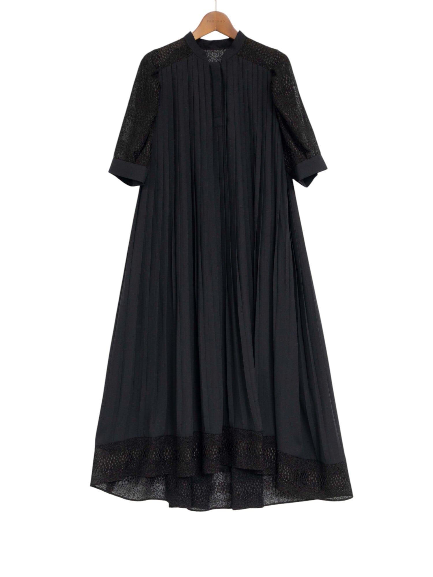 PANORMO パノルモ LACENOTESSHIRT 黒 ブラック PANORMO ONLINE STORE