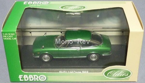エブロ43620 いすゞ 117 クーペ グリーン PA90 1968 | 絶版ミニカー