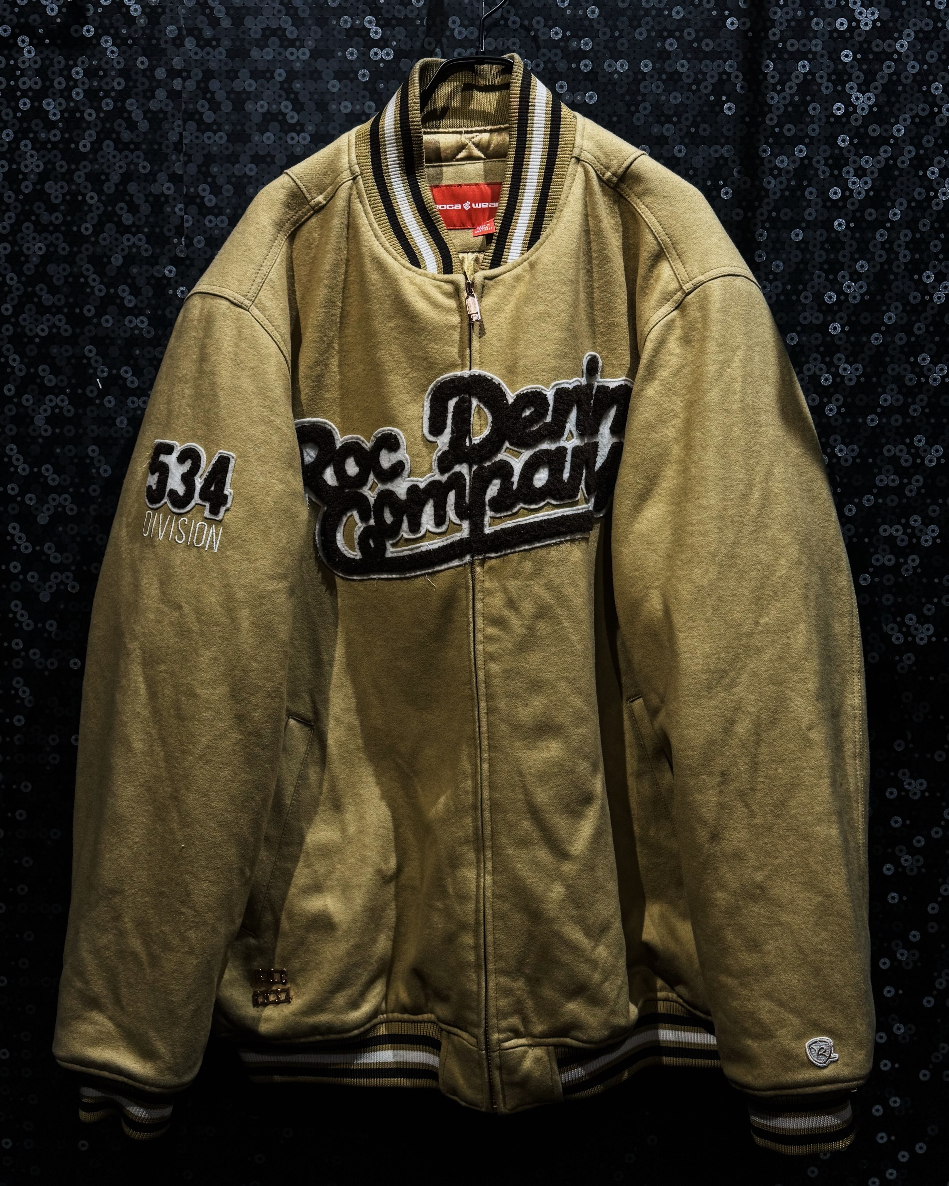 【ÆIEM】“ROCAWEAR Roc Denim Company” Wool Varsity Jacket 4XL