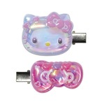 サンリオハローキティぷっくりったいヘアクリップ2Pピンク(5301319)