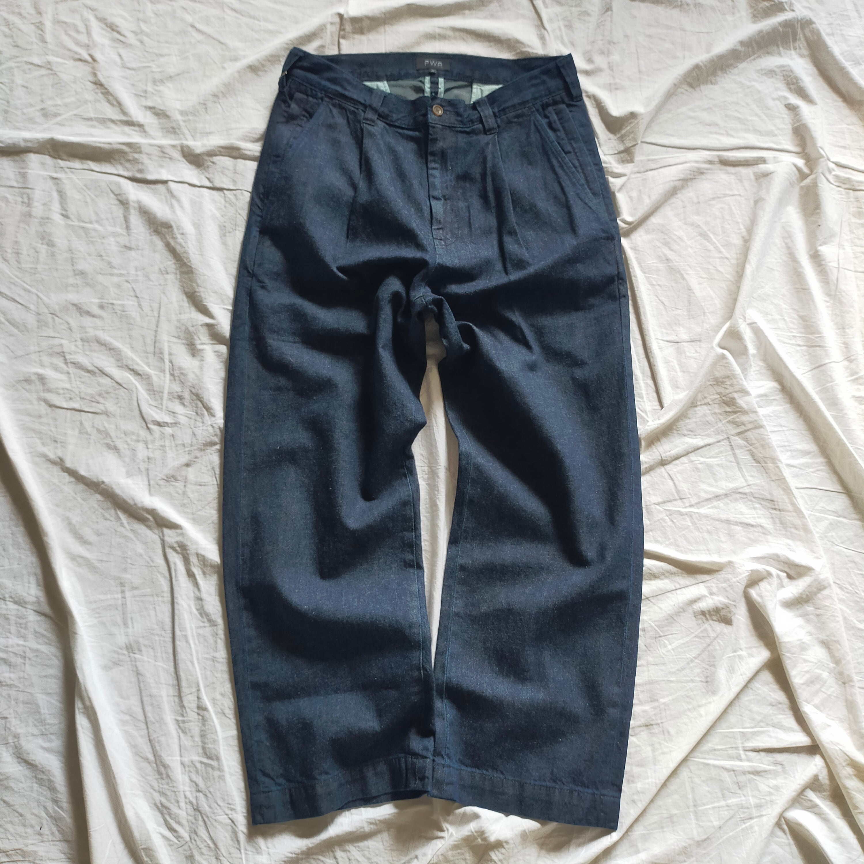 pwa hemp mix denim slacks | somnolence