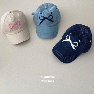 【即納】ribbon ball cap // nightbebe