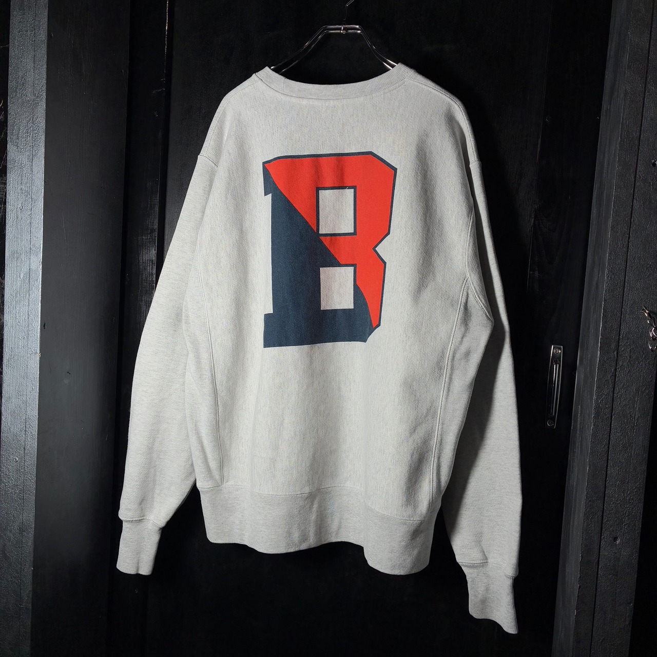 00s Champion REVERSE WEAVE BUCKNELL カレッジスウェット グレー
