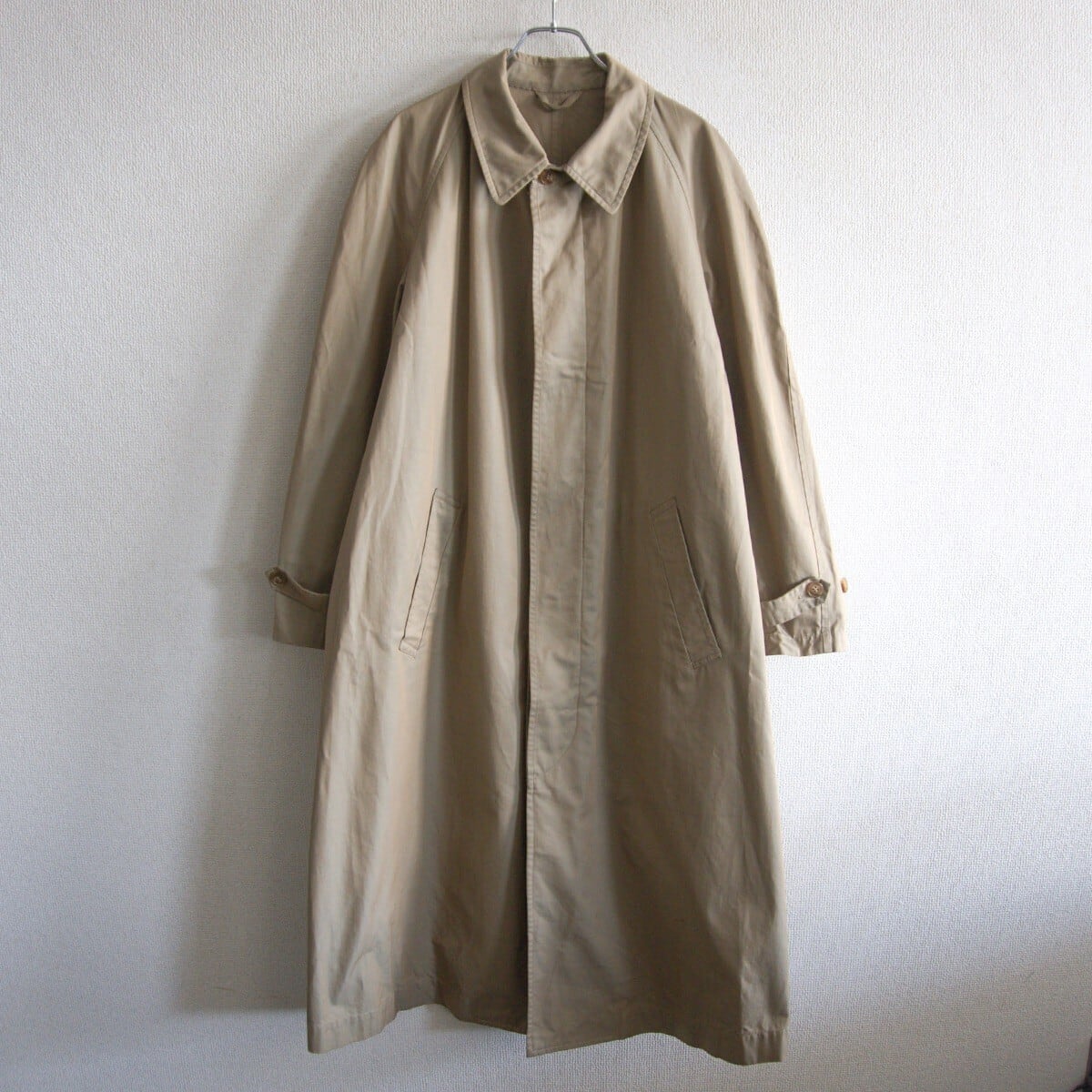 80s COMME des GARCONS HOMME ロングコート デカオム】COMME des GARCONS HOMME 【80s ステンカラー ロングコート