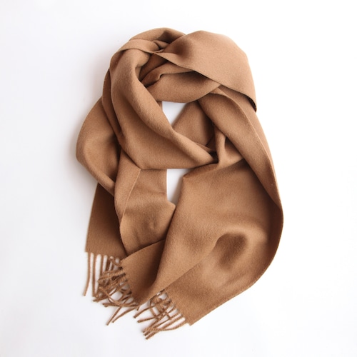 THE INOUE BROTHERS／Brushed Scarf／Camel