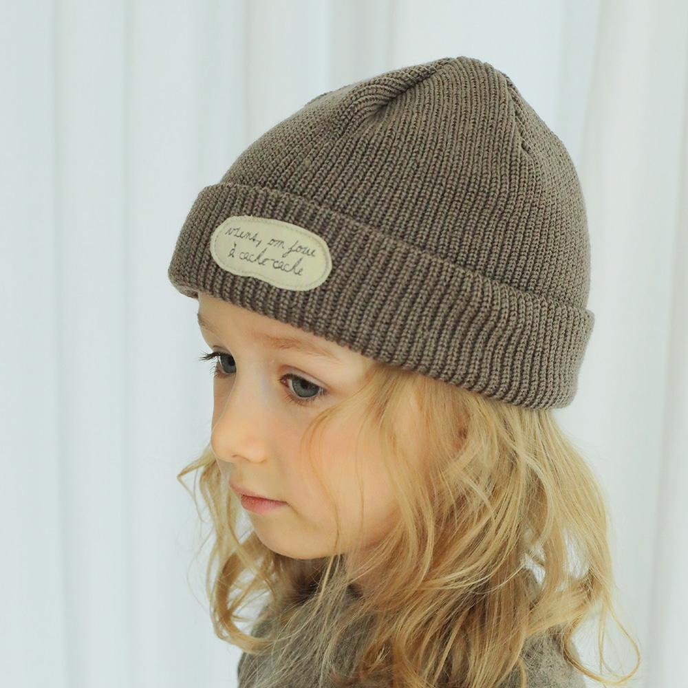 «予約»«bien a bien» シュアニット帽 4colors