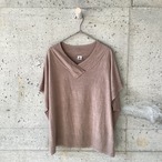 LOISIR Hemp big silhouette knit