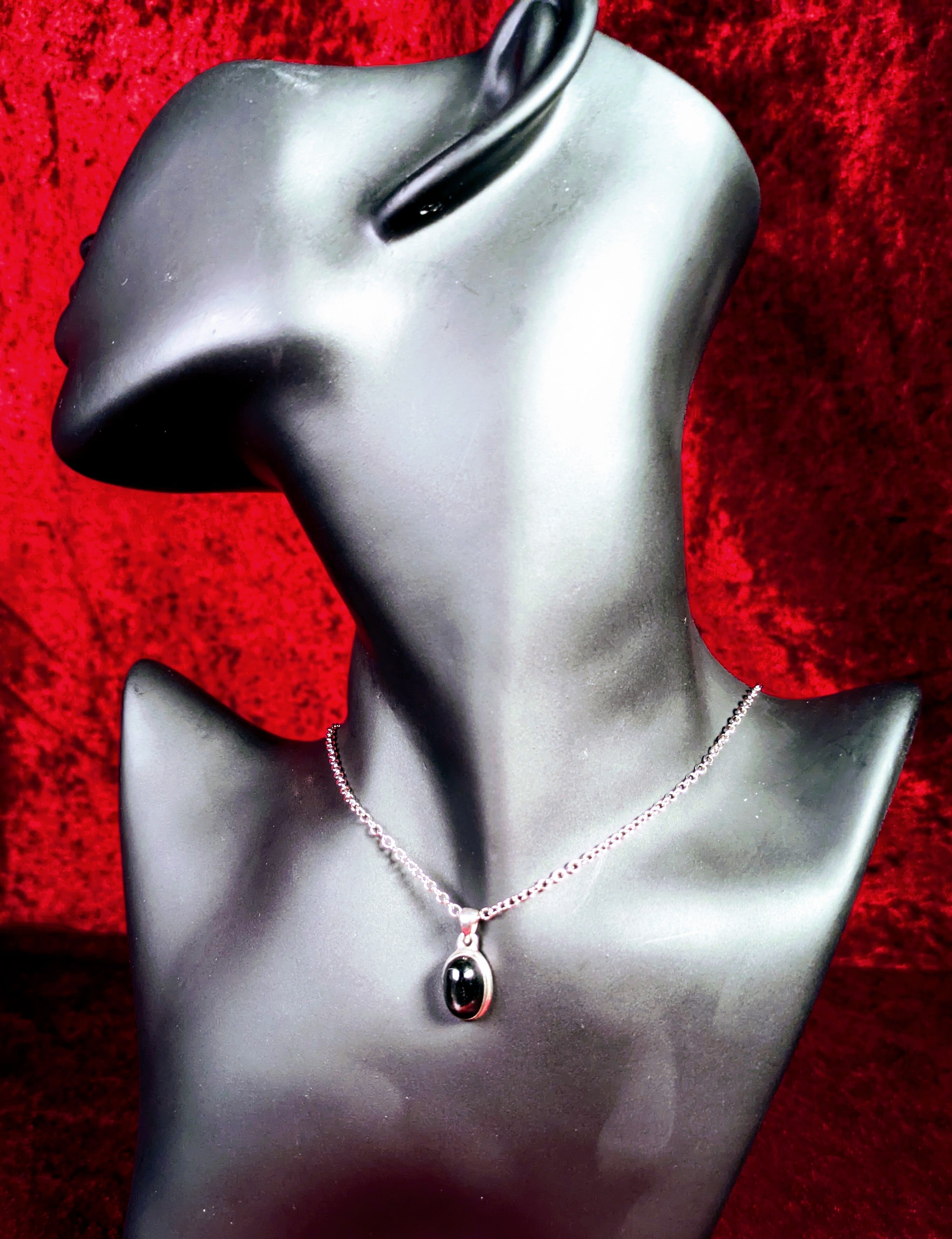 No.108】 ブラックスター ペンダントトップ スターダイオプサイト