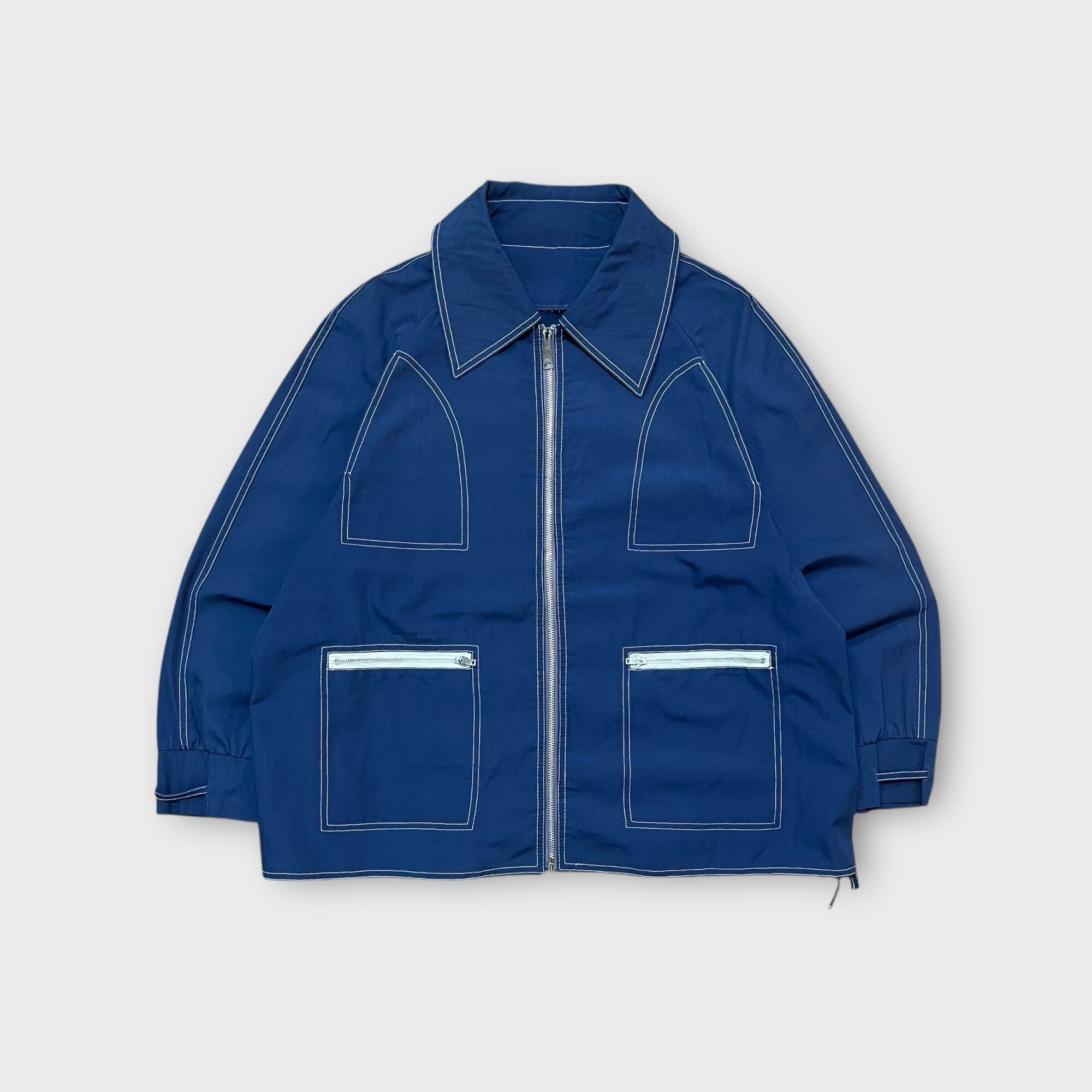 【Vintage】1970's ラグランスリーブデザインジャケット