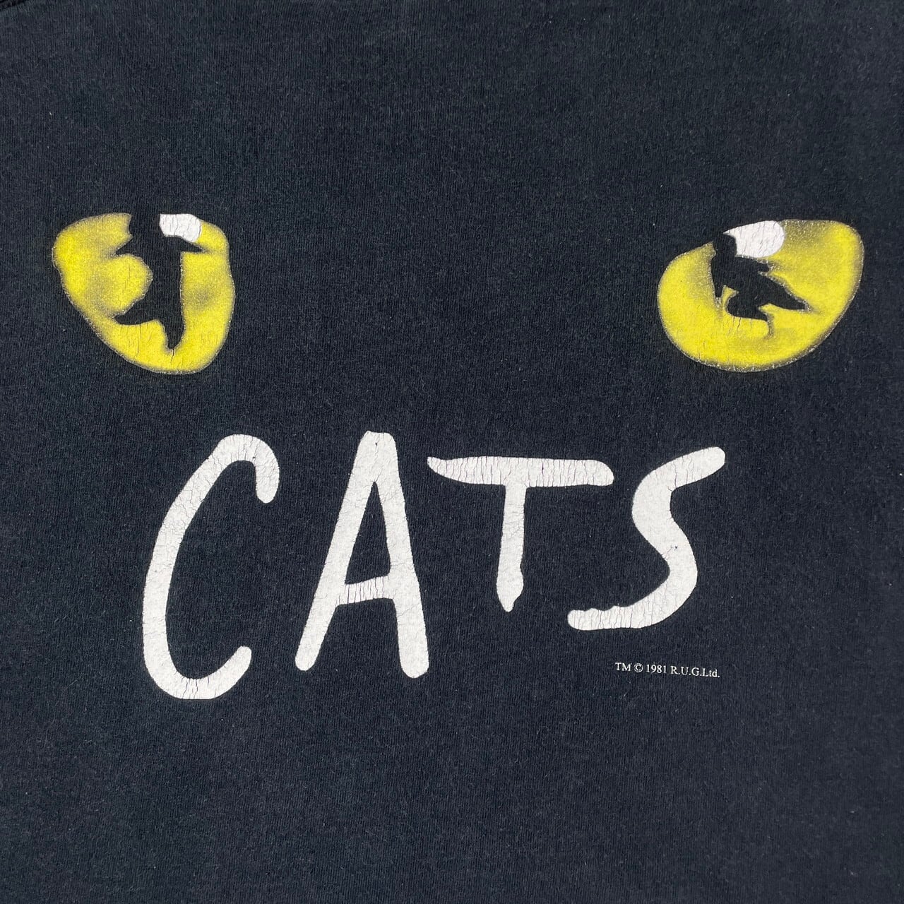 00年代 CATS キャッツ ミュージカル フォトプリント 両面プリント T