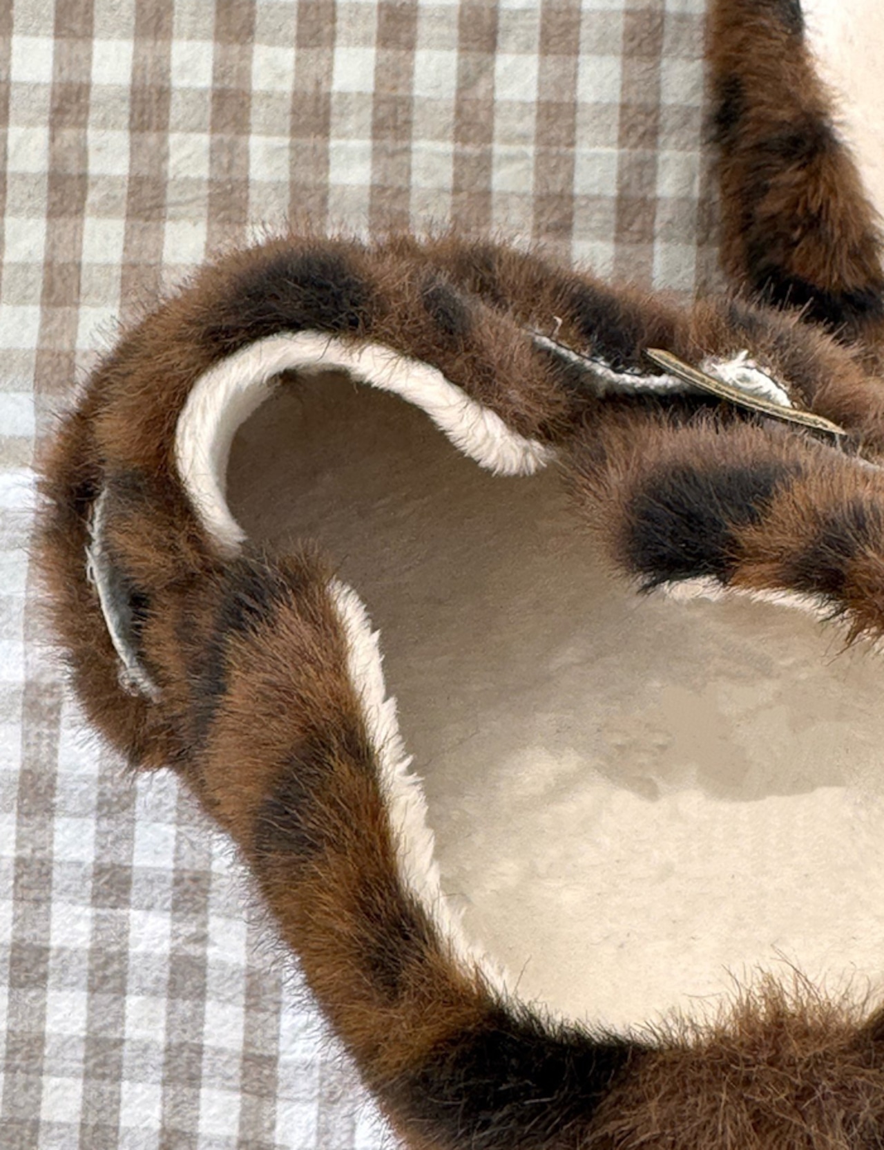 【新作5%OFF・3日間】Fur-Clog Sandal Shoes_2colors