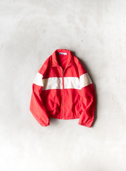 "BOSTON HARBOUR" 1990s Nylon zip jacket