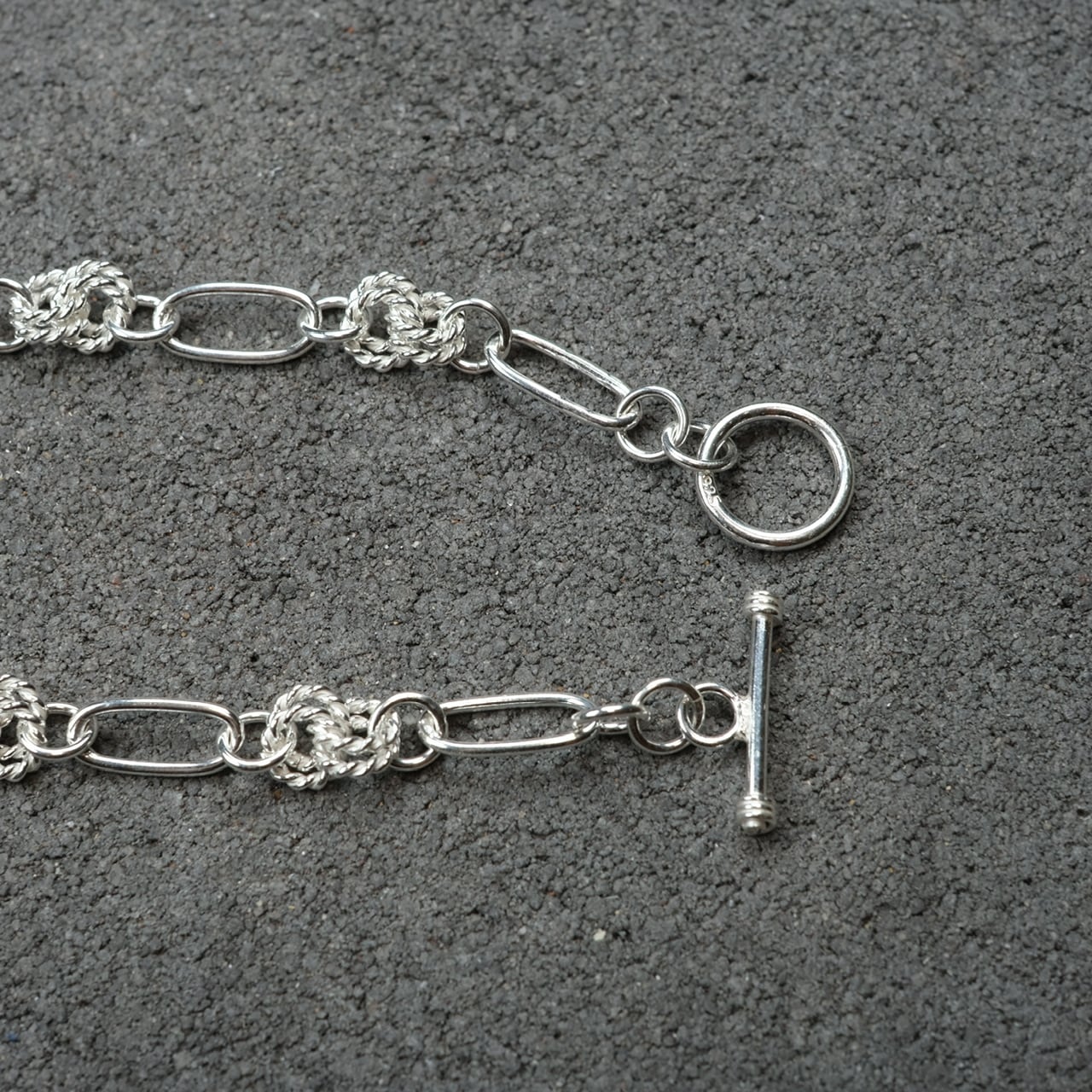 メキシコ タスコ製 シルバー925 Silver フープデザインブレスレット