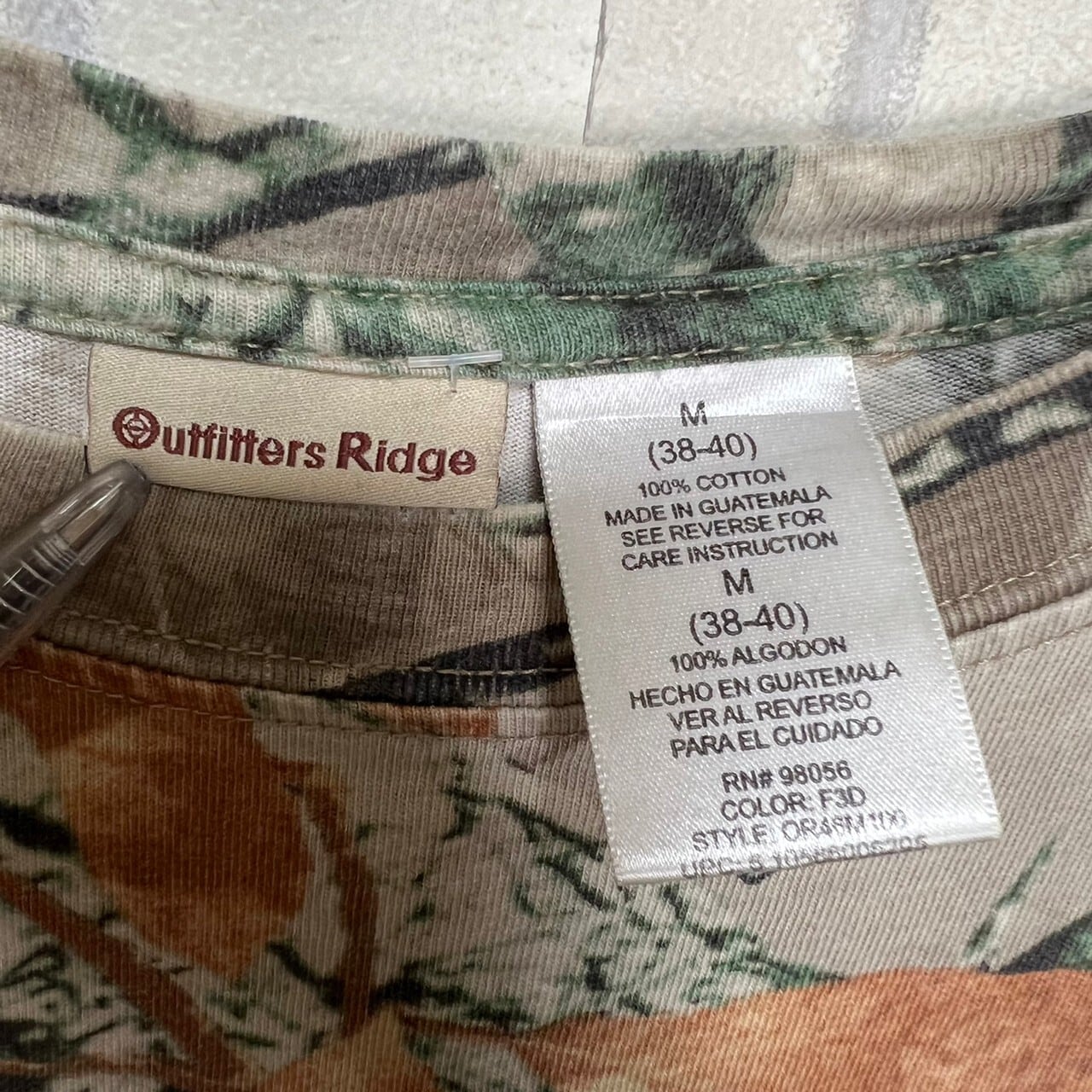Outfitters Ridge 半袖Tシャツ M リアルツリーカモ | 古着屋OLDGREEN