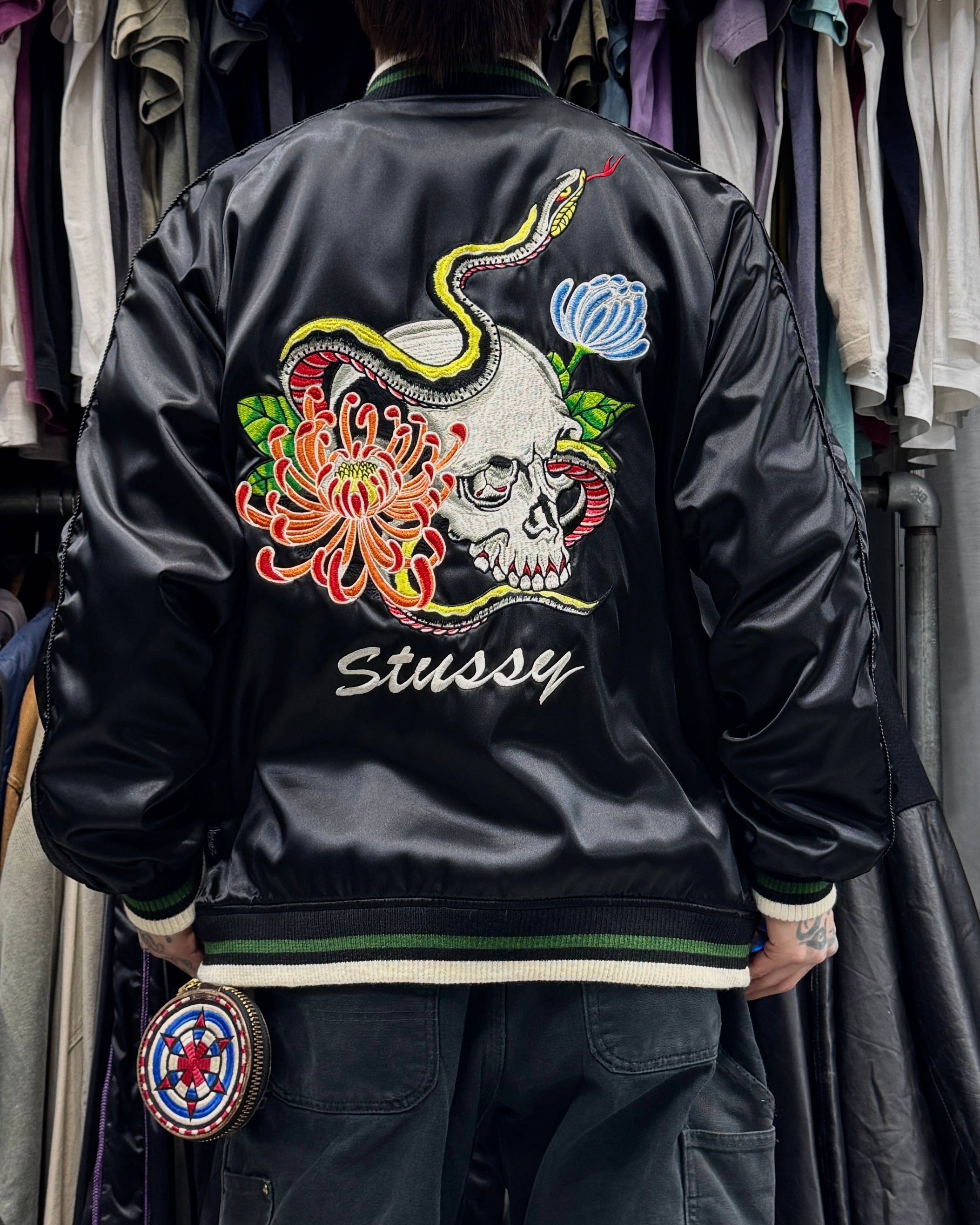 Special!!】00's old stussy Souvenir Jacket “スカジャン” 
