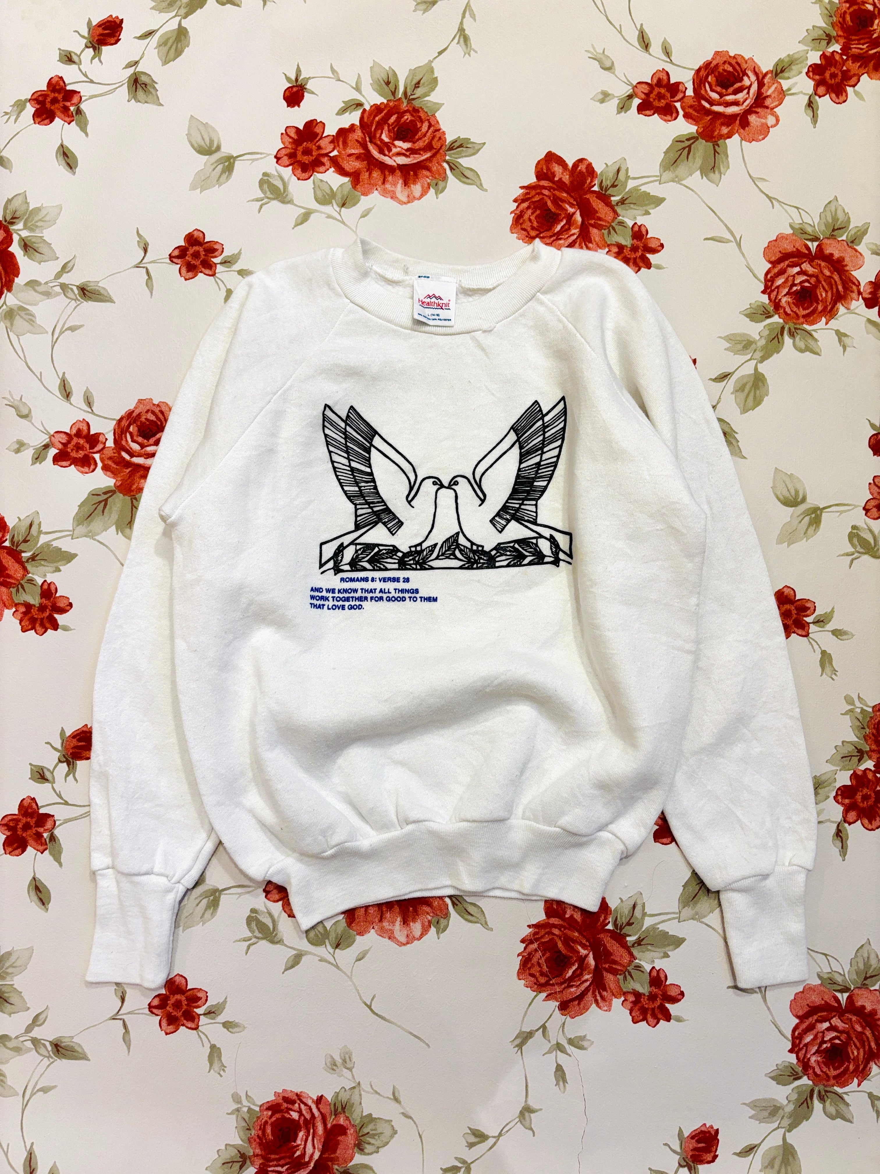 【KIDS vintage】 90's KING SOLOMON sweat . about 6-8y