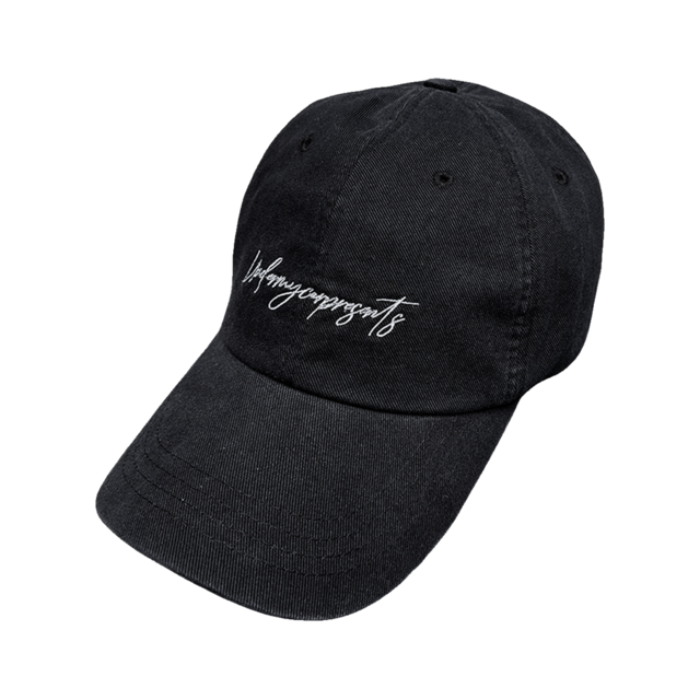 [UNDERMYCAR] MU.124 New Logo Basic Cotton Cap Black 正規品 韓国ブランド 韓国通販 韓国代行 韓国ファッション アンダーマイカー 日本 店舗