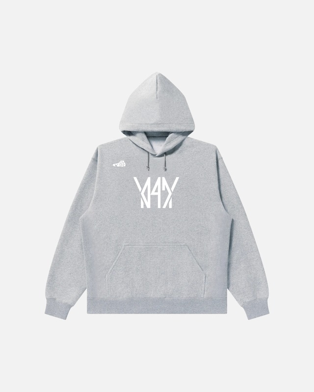 Logo Hoodie 047academy - gray