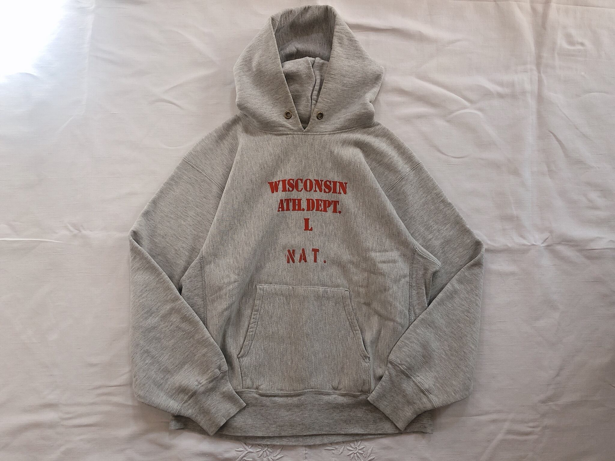 1980’s Champion Reverse Weave Hoodie “Stencil Print”