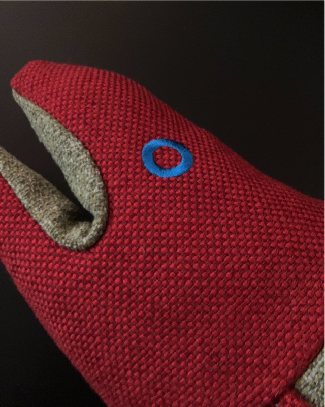 SHAKE plush -  Red×Olive