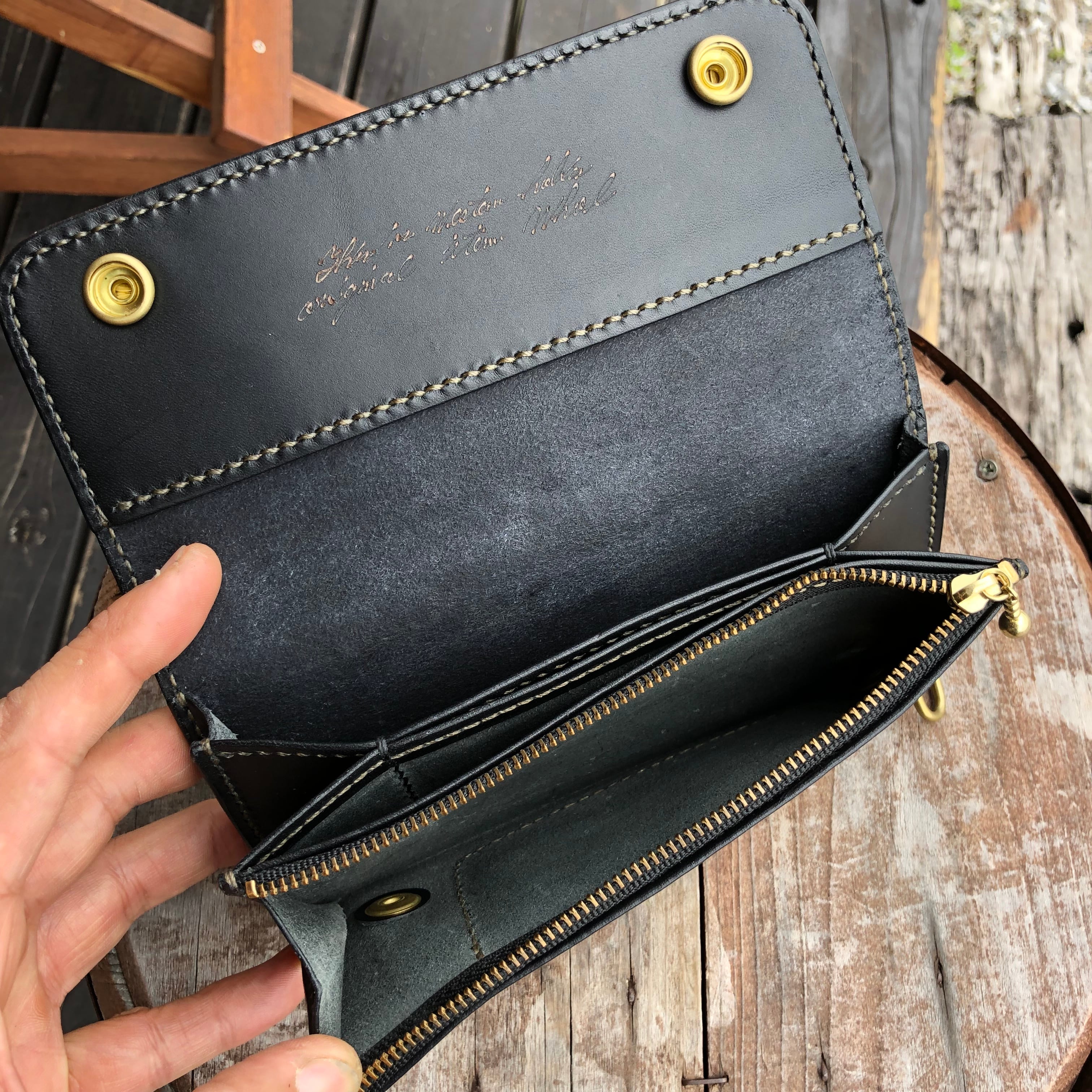 あきお様オーダー分】トラッカーウォレット TW-01