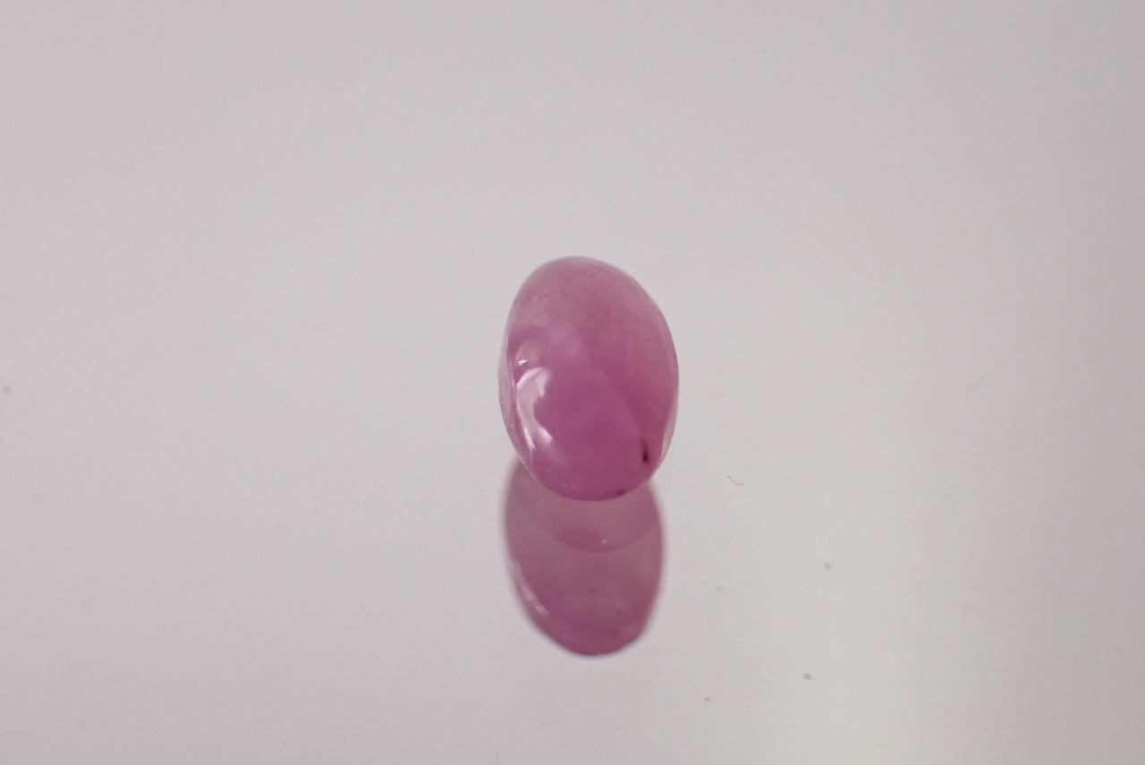 非加熱ピンクサファイア　0.43ct　 [D7-23]