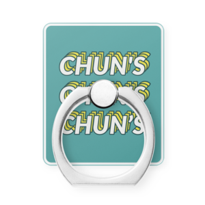 CHUN'S  3D緑  スマホリング