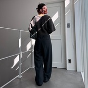 MIXカラー2wayジップCD/パープルmix