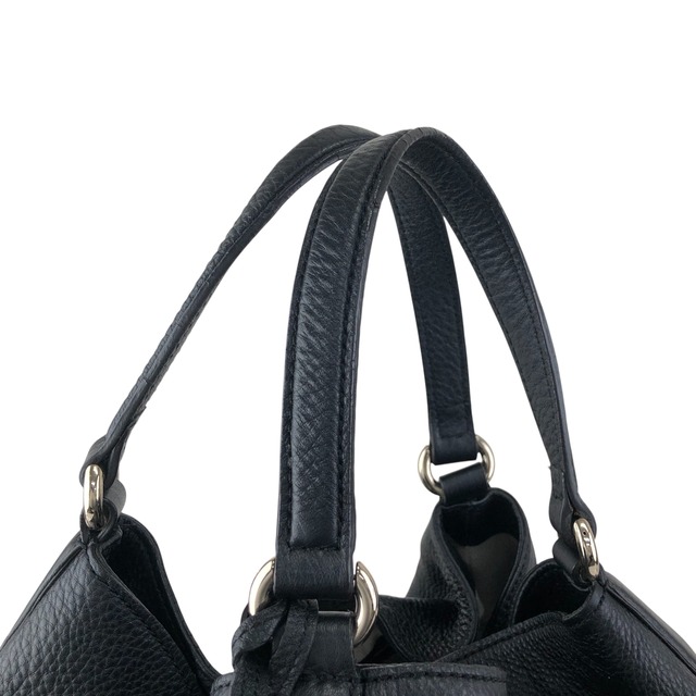 GUCCI グッチ ソーホー ショルダーバッグ ブラック タッセル レザー ホーボーバッグ vintage ヴィンテージ オールド p2pw3n