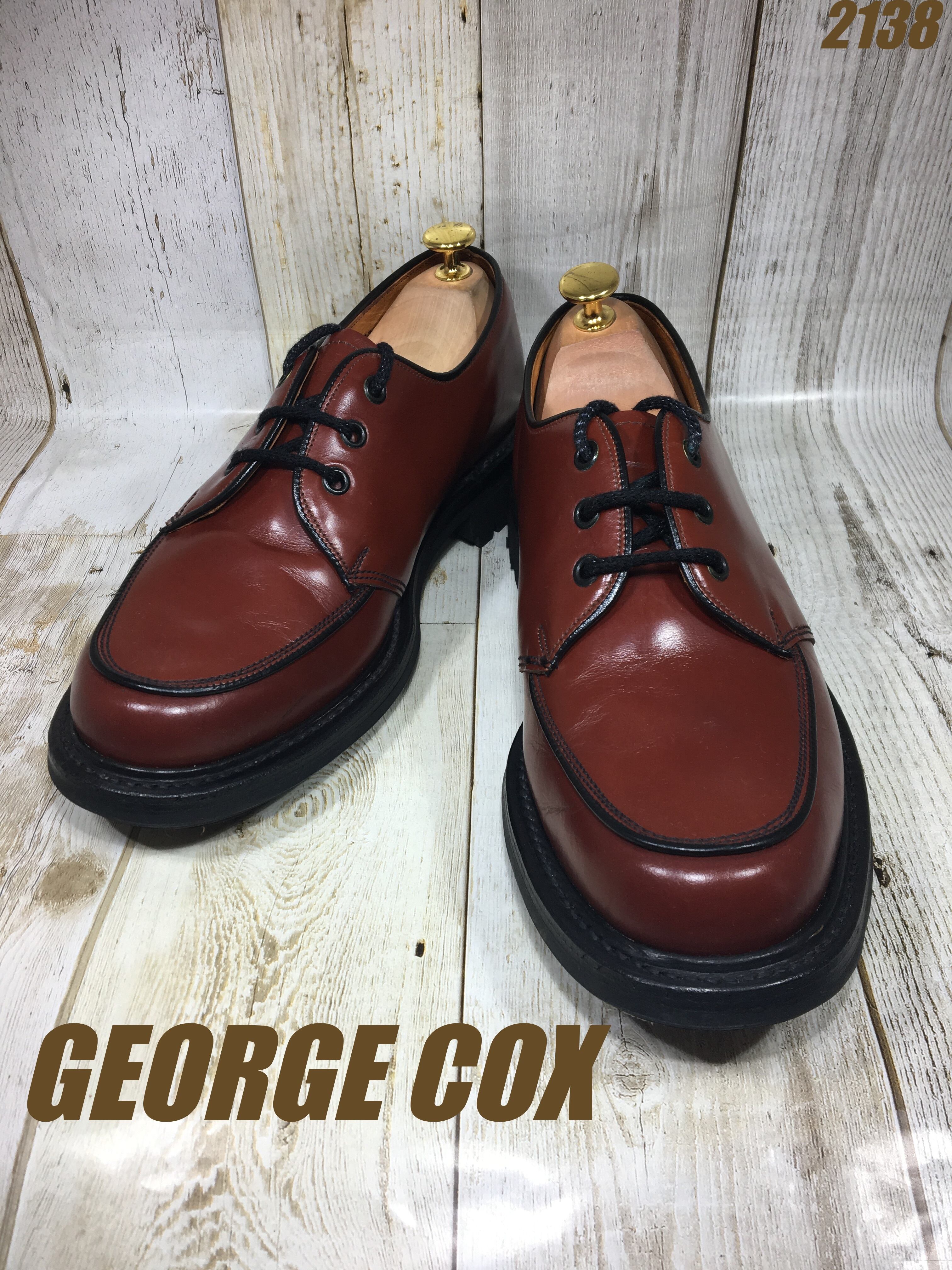 GEORGE COX ジョージコックス Uチップ UK8 26.5cm | 中古靴・革靴・ブーツ通販専門店 DafsMart ダフスマート  Online Shop powered by BASE