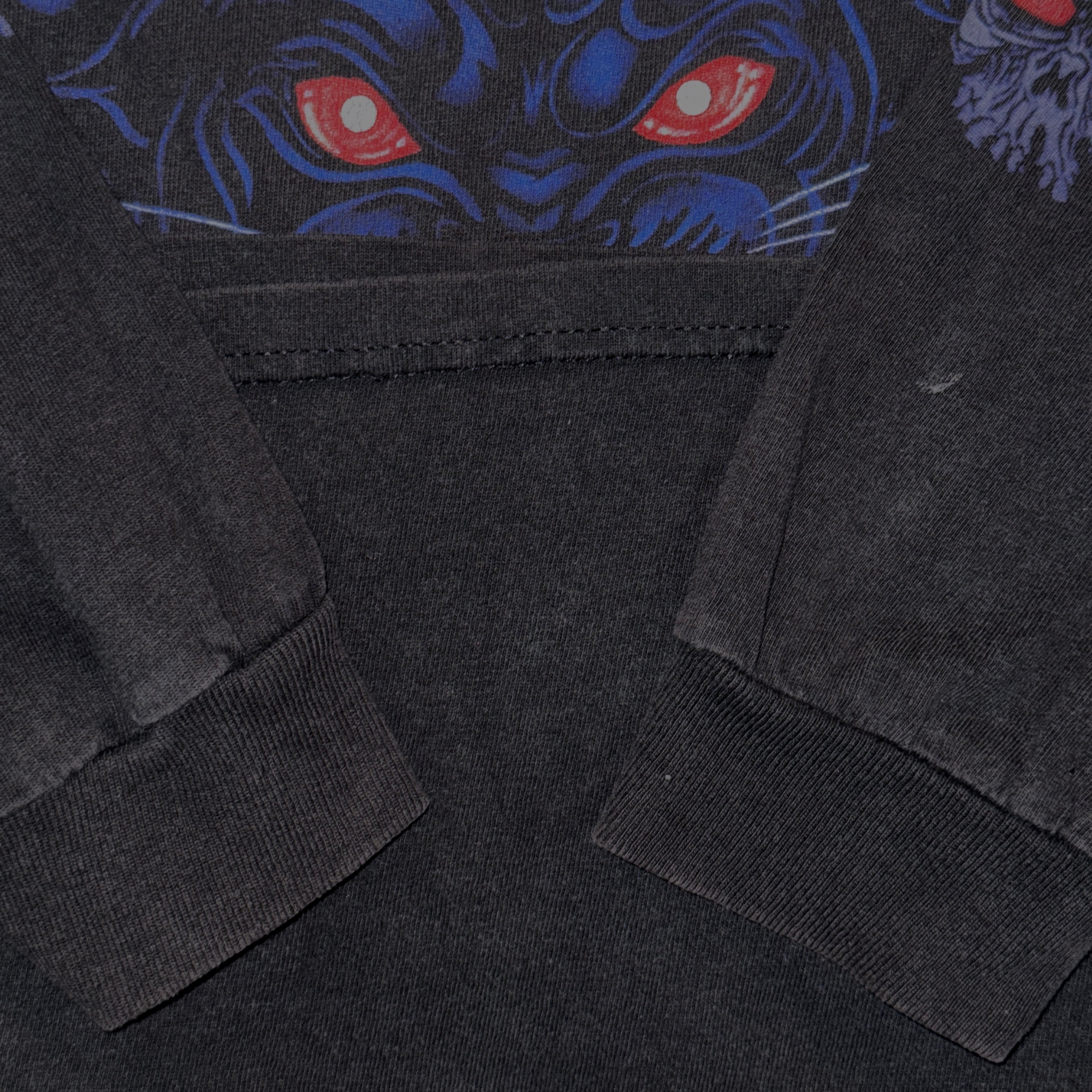 PANTERA】パンテラ PANTHER SKULL GRAPHIC ロングスリーブ Tシャツ XL