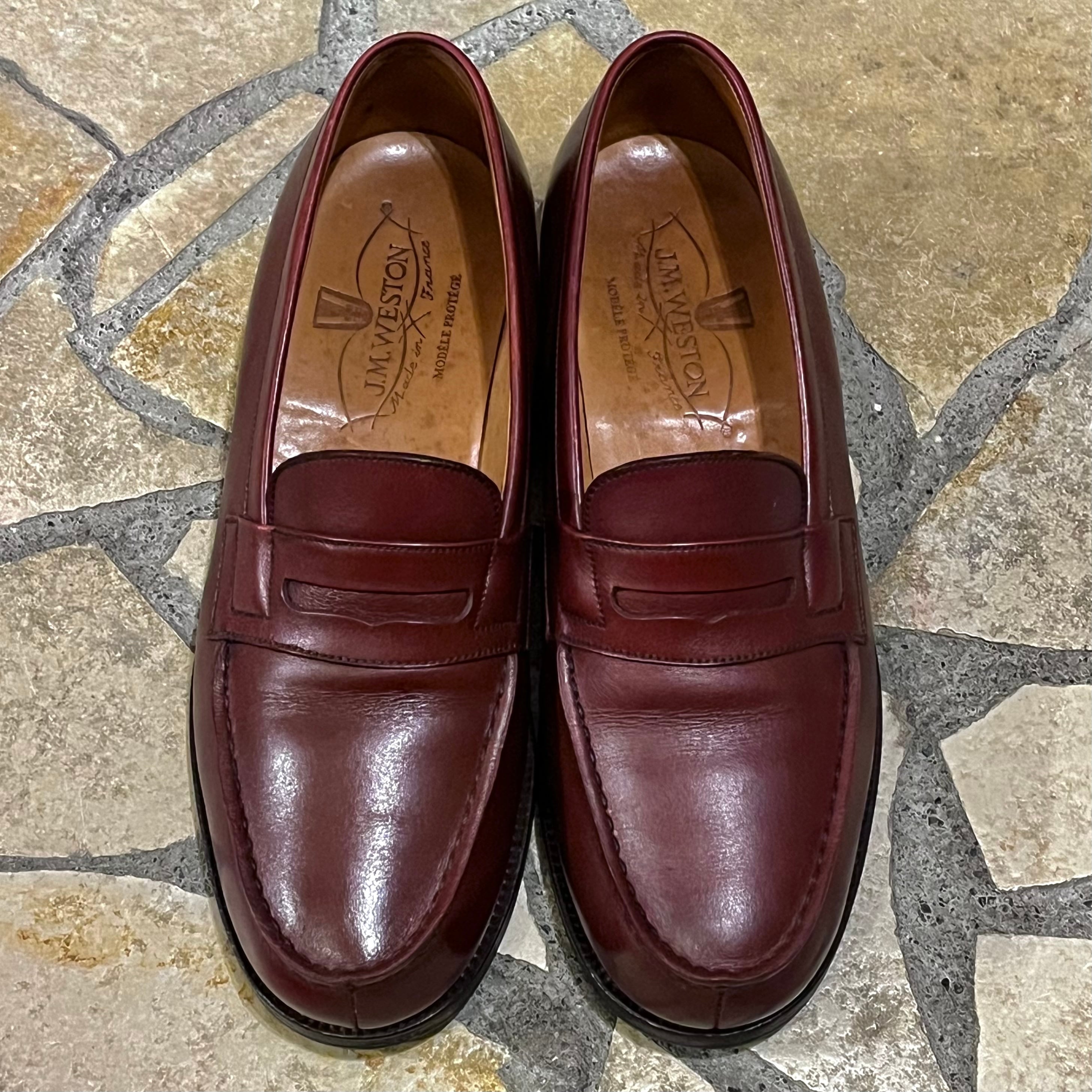 jm weston “#180 loafers Bordeaux” size2D ジェイエム ウエストン ...