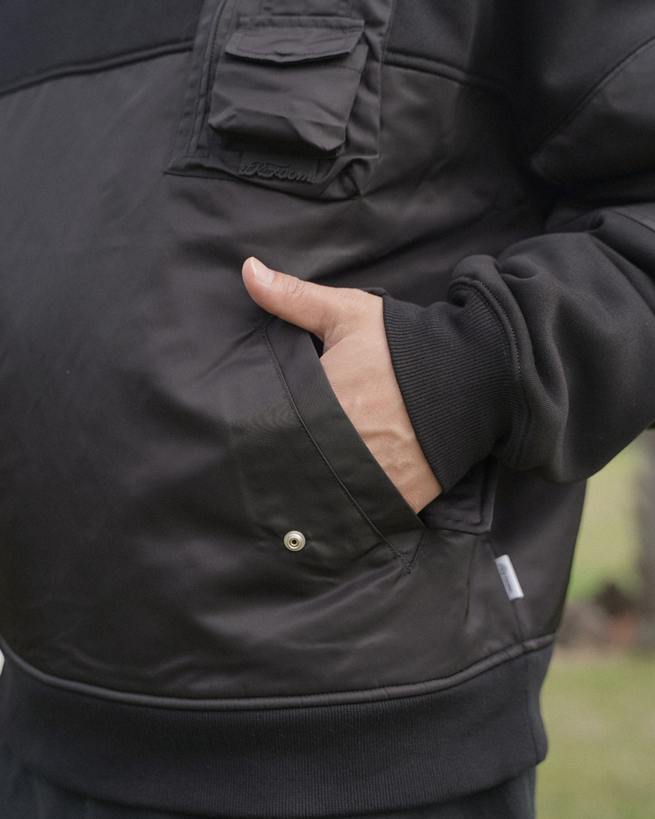 【#Re:room】SWITCHING TWILL SWEAT TRAINER［REC865］