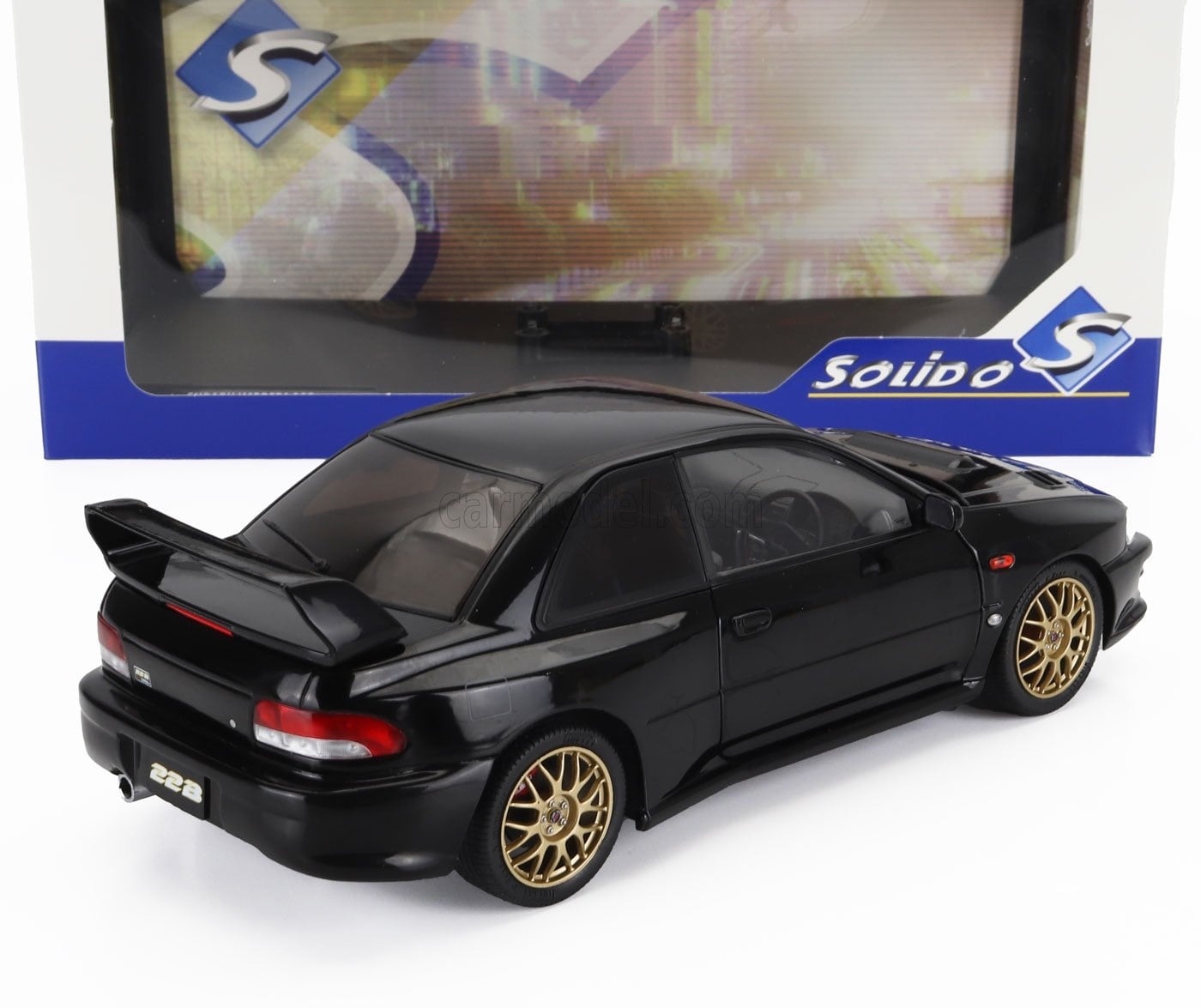 京商 SOLIDO 1/18 スバル インプレッサ 22B 美品 ミニカー 1/18 スバル インプレッサ ソリド SOLIDO 1/18 SUBARU