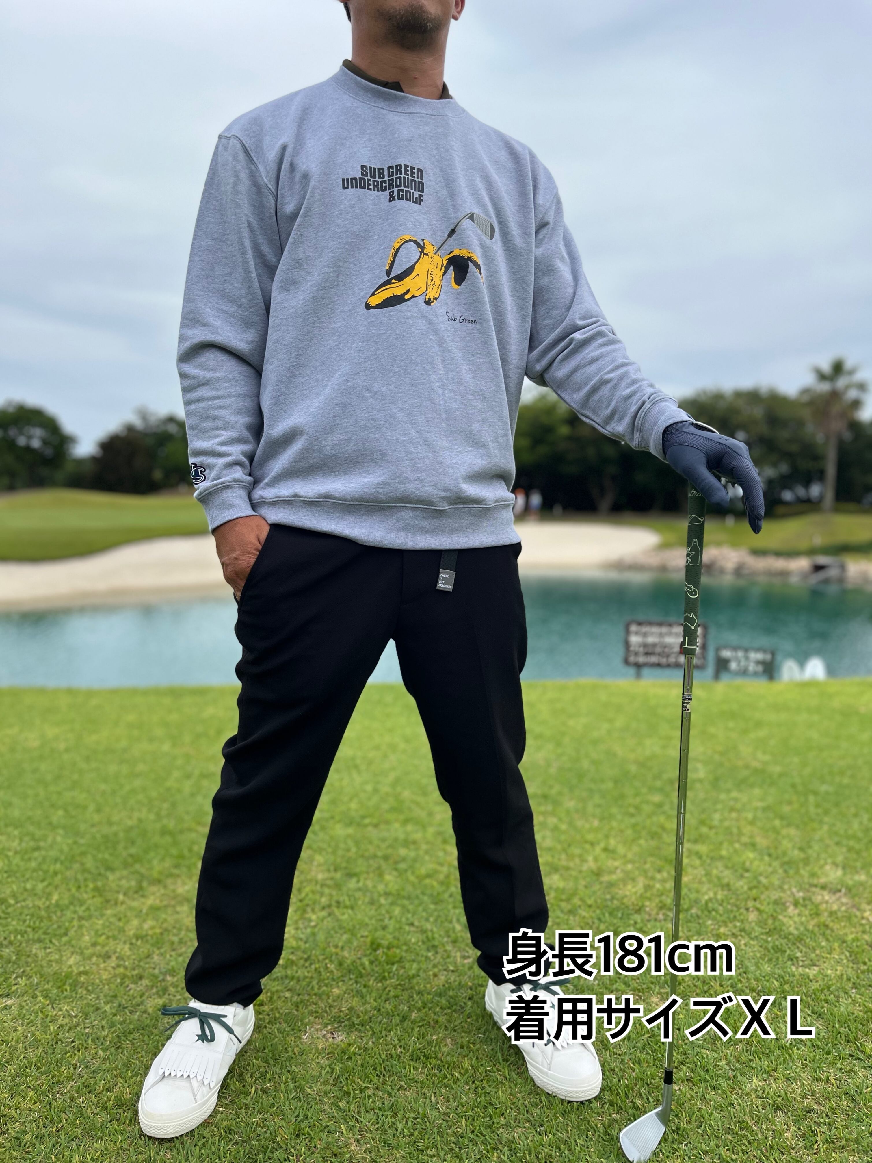 BANANA WEDGE SWEAT『GRAY』 | subgreen golf