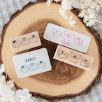 【小さな文字】HAPPY_ハッピー | はんこ