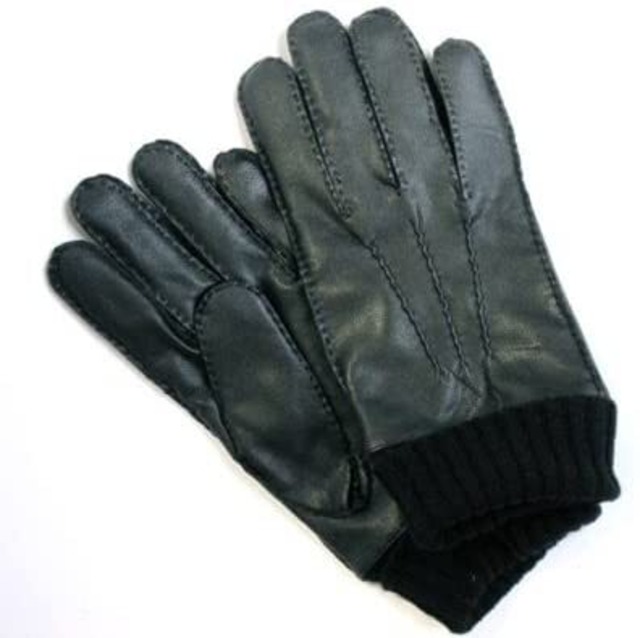Boca Raton最高級メンズレザーXカシミヤウール手袋　グローブ・本革手袋・温かい・冬ファッショングッズ005
