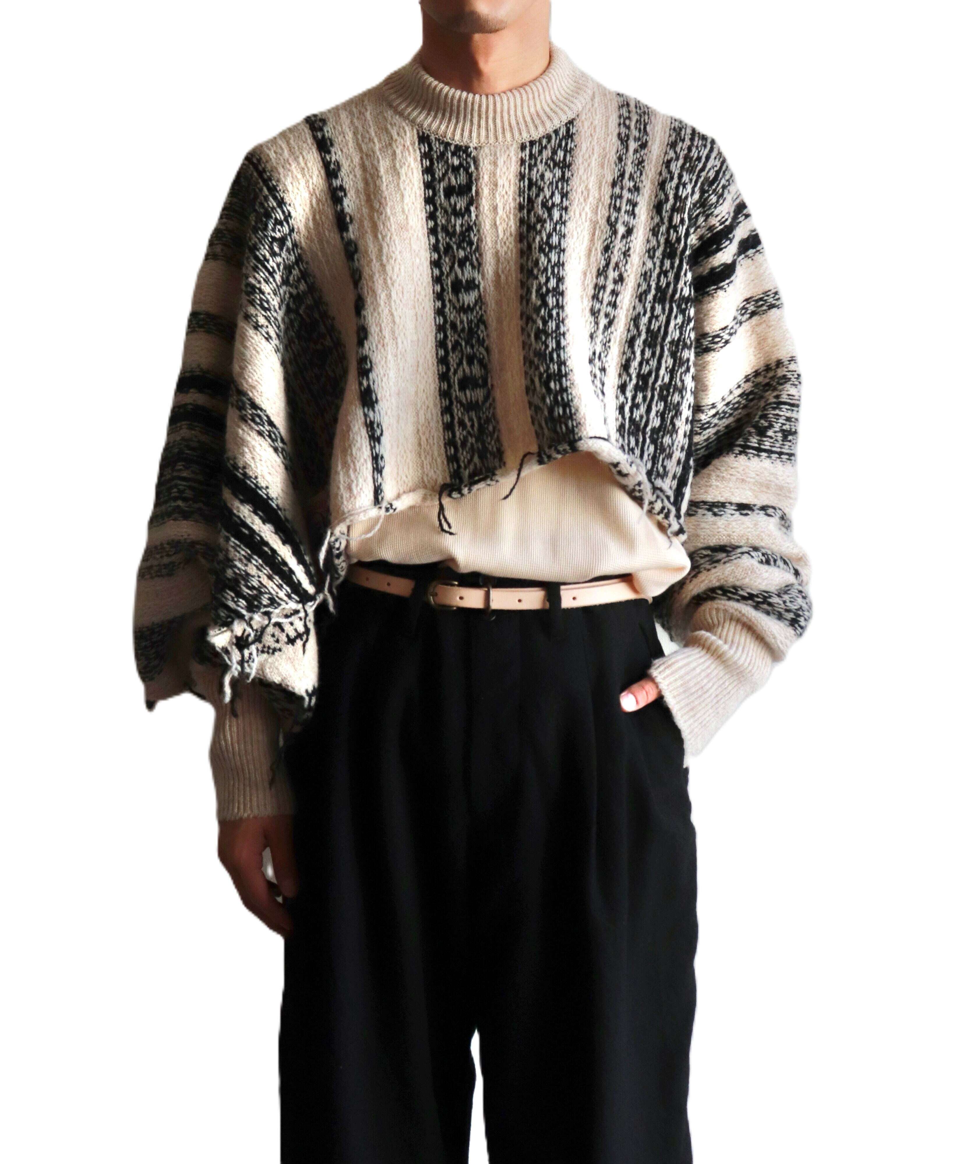 Kota Gushiken / KGAW25-K05 JUMPER-ISH SCARF-Jamieson's × Kota