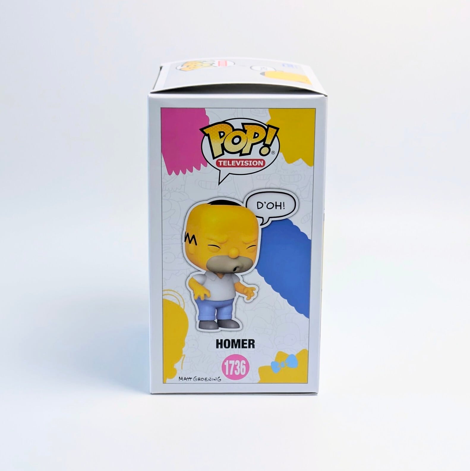 ☆US直輸入☆FUNKO 【 POP! TELEVISION VINYL FIGURE THE SIMPSONS HOMER SAYING（ シンプソンズ ホーマー・シンプソン ）】 ホーマー 「 D'OH!（ドォッ） 」 / ビニールフィギュア〚アメリカン雑貨 アメトイ〛