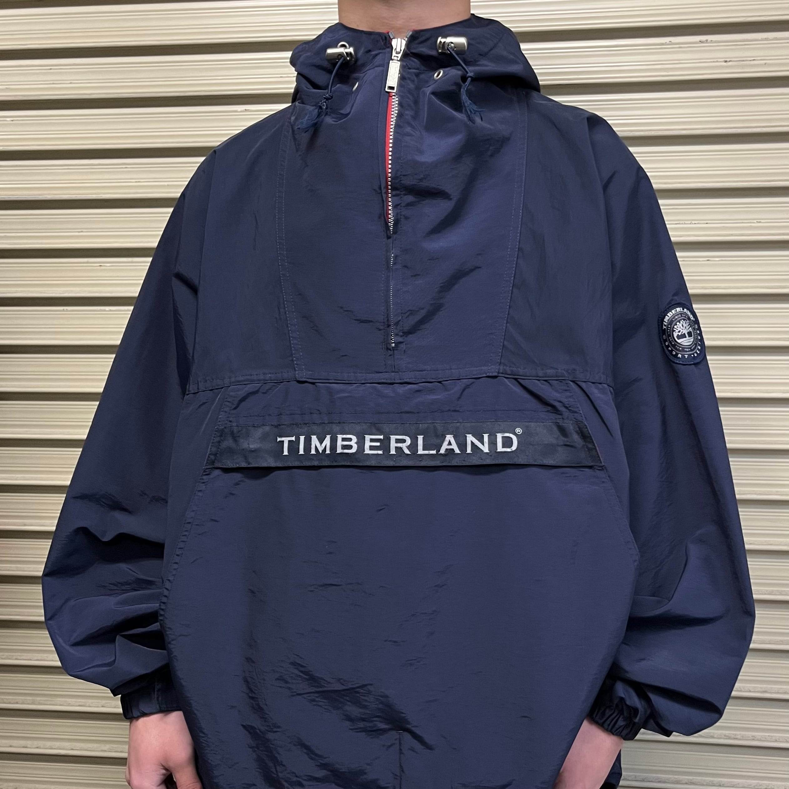 海外古着 Bonwitt ホッケー チーム ハーフジップ アノラックパーカー