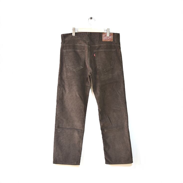 LEVIS 549 ルーズ 刻印 3249 コーデュロイ ブラウン W34