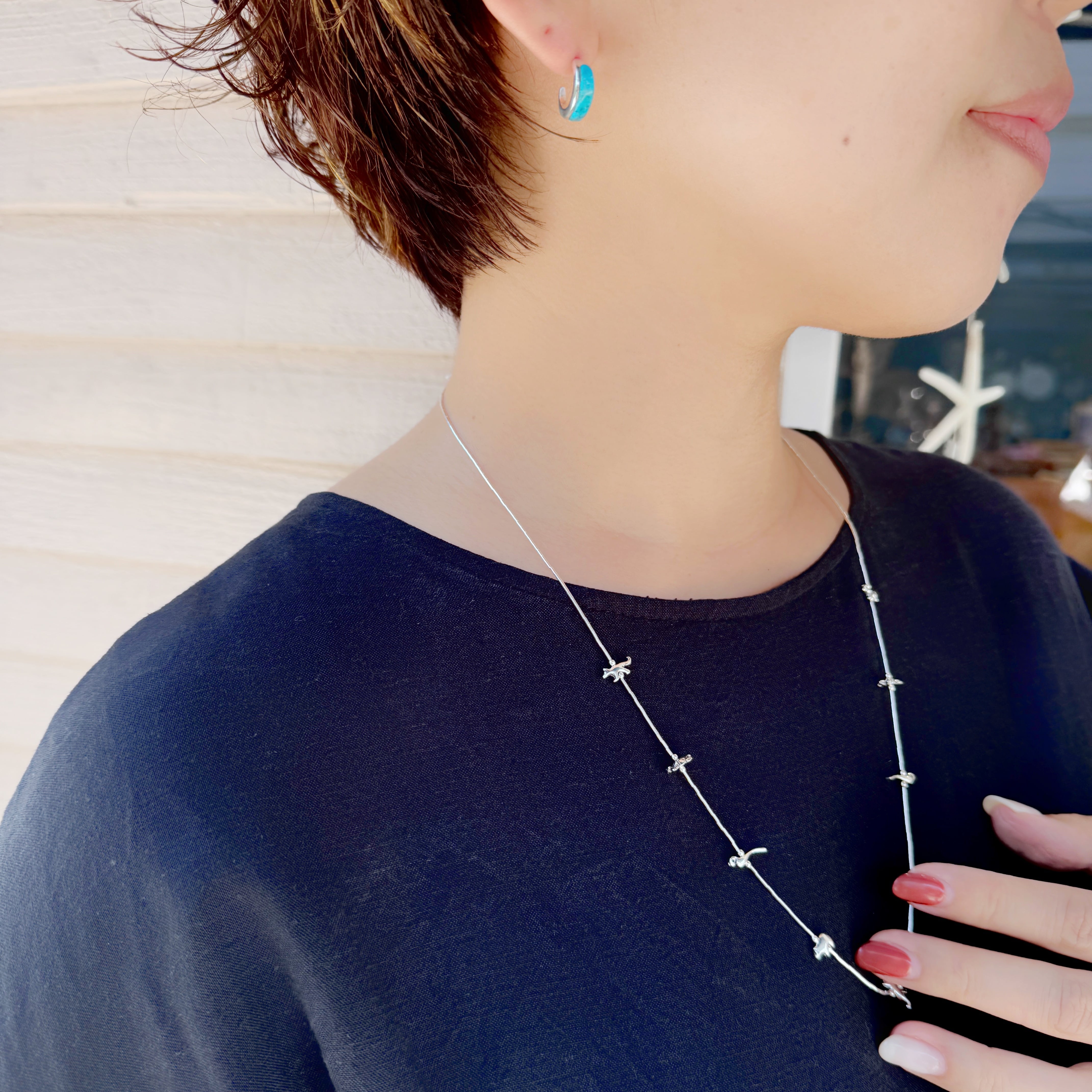 残りわずか】《Indian Jewelry》フェティッシュ ネックレス 61cm