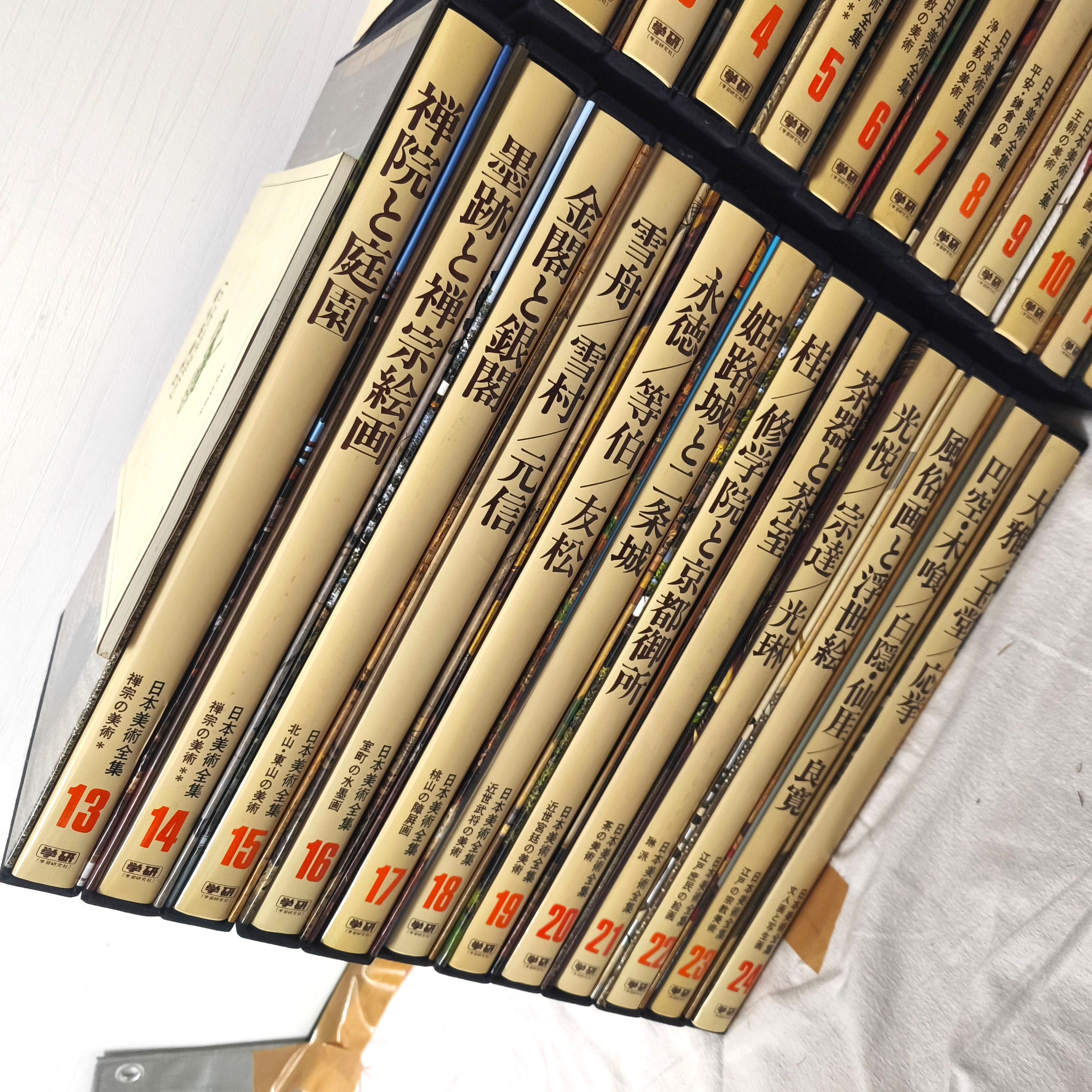 学研・日本美術全集・全25巻セット・図版総索引・『富嶽三十六景 凱風