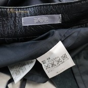 レディース トクコプルミエヴォル TOKUKO 1er VOL スカート ブラック系 無地 シンプル ポケット 短め ミニスカート ショート丈 革 ファスナー ボタン カジュアル お出かけ おしゃれ かわいい