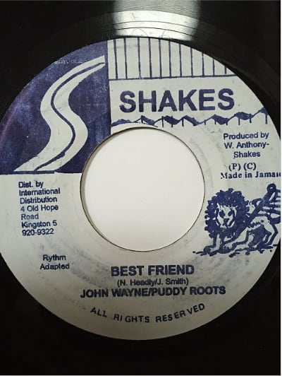 John Wayne（ジョンウェイン） & Puddy Roots（プディルーツ） - Best Friend【7'】