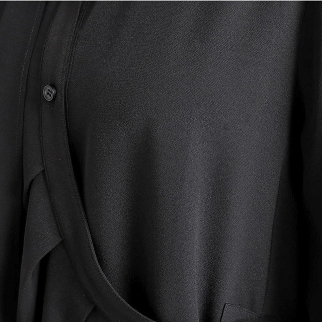 A-line shiruetto long one-piece C1073