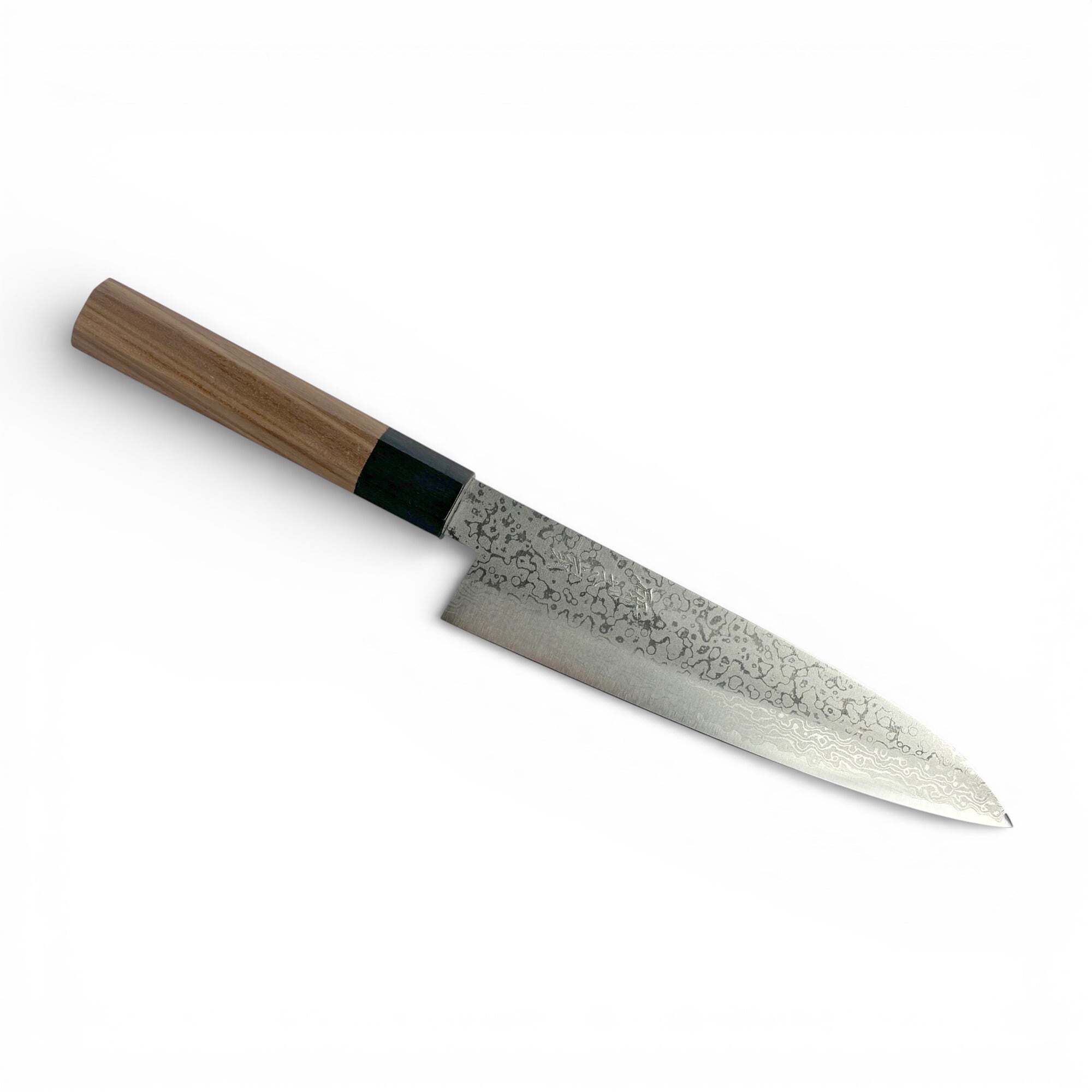 トヨクニ 晶之作 青紙スーパー 黒打ち 土佐柳包丁 17cm ZAKURI 小包丁 120mm 青紙ニ号 青ニ鋼 両刃 黒打仕上げ 土佐打刃物