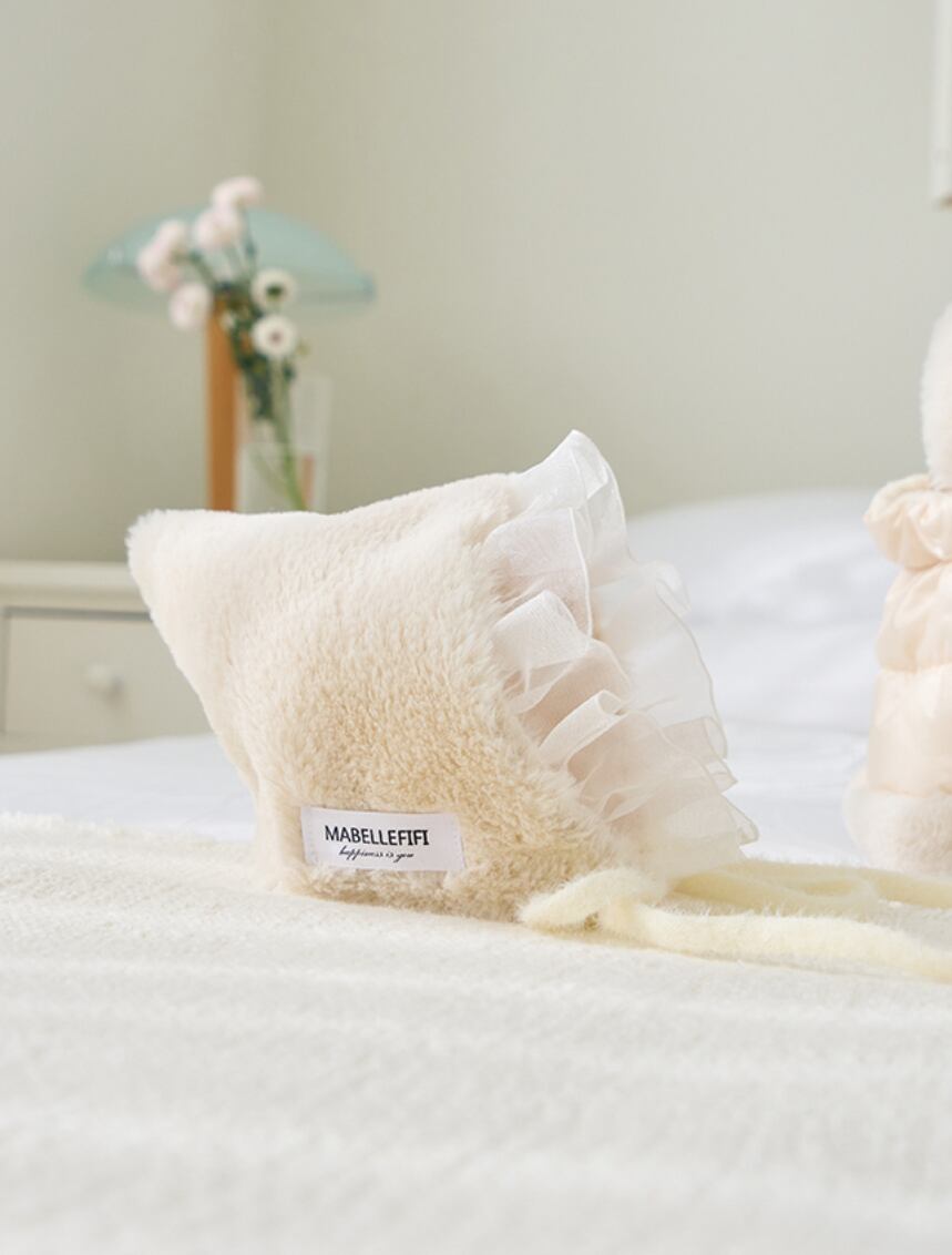 予約【Mabellefifi】Pearl Shining Reversible Hat