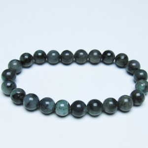 エメラルド ブレスレット 9mm 一点物 メール便可 [M便 1/10] 111-45953